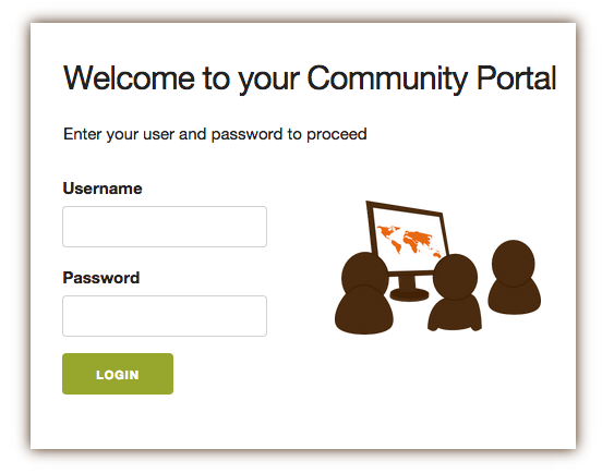 Captive Portal Login Form