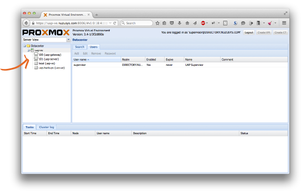 Proxmox Virtual Machines