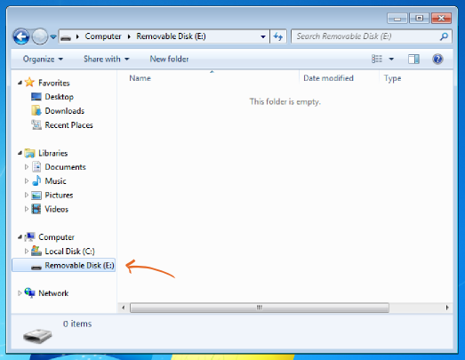 Identifying external hard disk to partition on Windows 7